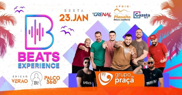 Imagem do evento BEATS EXPERIENCE - EDIÇÃO VERÃO