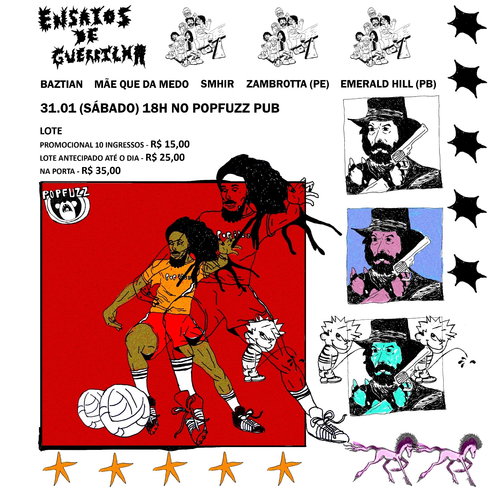 ENSAIOS DE GUERRILHA - MACEIÓ - Maceió, AL