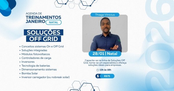 Imagem do evento Soluções OFF GRID
