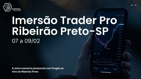 Imagem do evento Imersão Trader Pro Bolsa de Valores Ribeirão Preto
