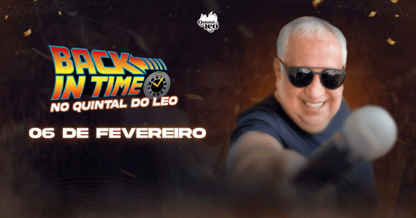 Imagem do evento BACK IN TIME - ESQUENTA DE CARNAVAL! | Quintal do Leo