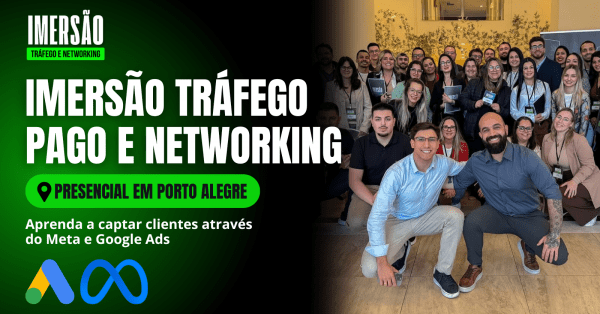 Imagem do evento CURSO TRÁFEGO PAGO E NETWORKING EXCLUSIVO PARA EMPRESÁRIOS