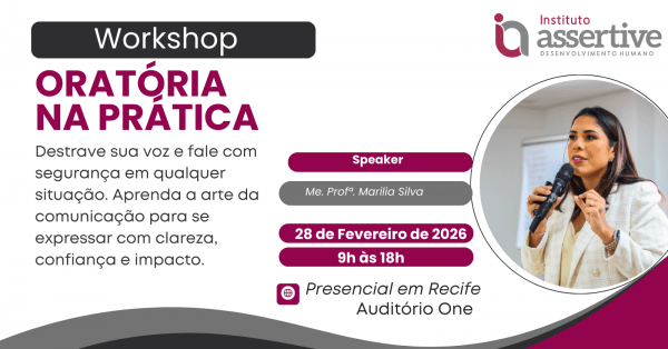 Imagem do evento Workshop ORATÓRIA NA PRÁTICA