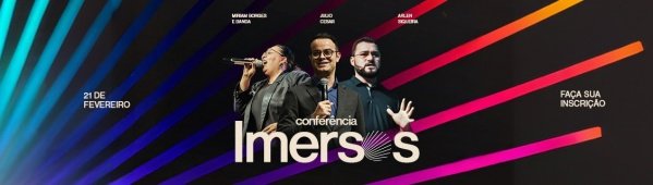 Imagem do evento CONFERÊNCIA IMERSOS 2026
