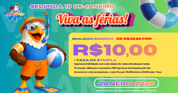 Imagem do evento Férias de Janeiro no Águia SEG 19/01 (Individual)