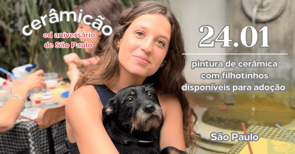 Imagem do evento Hyppet Festival Aniversário de SP - Cerâmicão (Pintura de Cerâmica)
