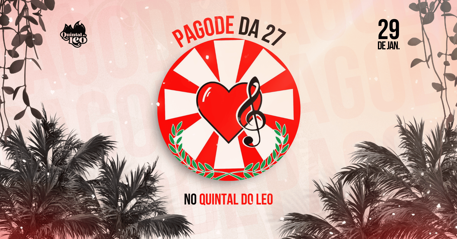 RODA DE SAMBA no Quintal do Leo