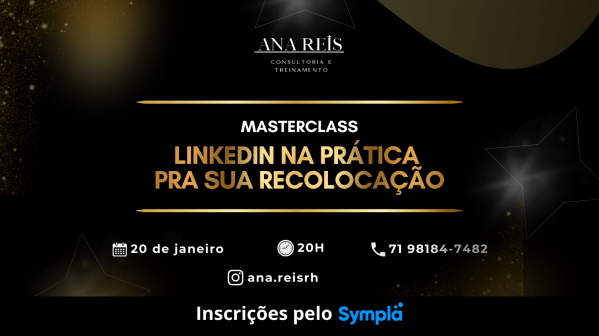 Imagem do evento LinkedIn na prática pra sua recolocação profissional