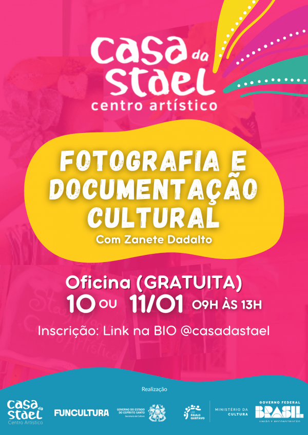Imagem do evento FOTOGRAFIA E DOCUMETAÇÃO CULTURAL