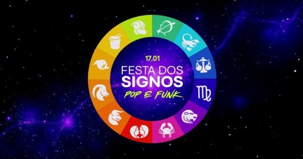 Imagem do evento 17/01 - Festa dos Signos - Pop & Funk! - Hangar 111