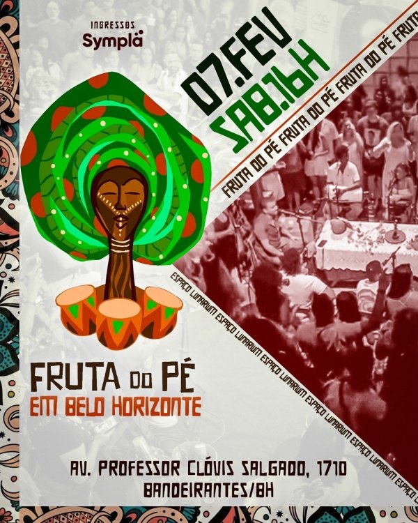 Imagem do evento Roda de Samba do Fruta do Pé em Belo Horizonte