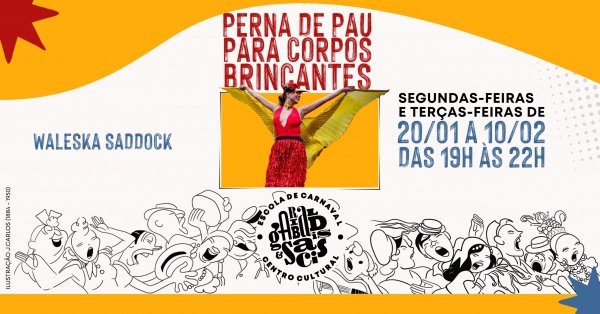 Imagem do evento Perna de Pau para Corpos Brincantes com Waleska Saddock (Trupe Guará)