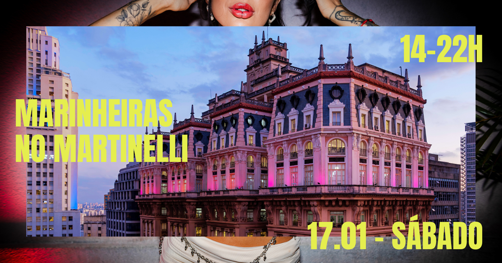 BAILE DAS MARINHEIRAS no Edifício Martinelli  l  17.01