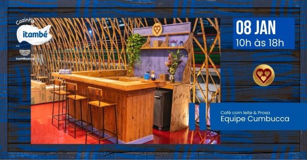 Imagem do evento Café com leite & prosa