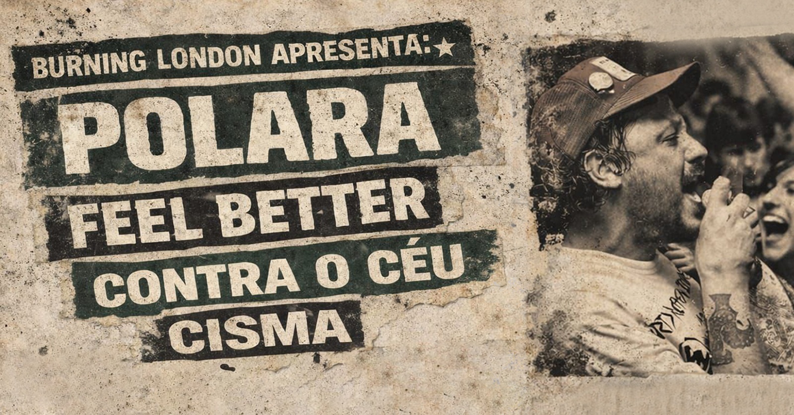 POLARA + FEEL BETTER + CONTRA O CÉU + CISMA @ROCK TOGETHER - São Paulo, SP