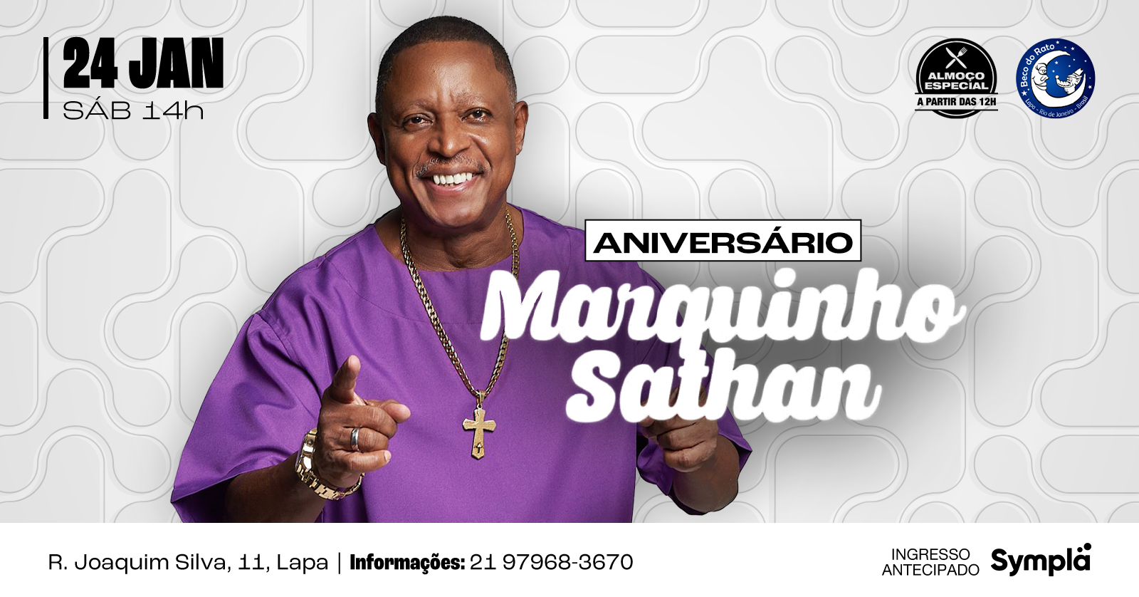 Marquinho Sathan EVENTO DIURNO - Rio de Janeiro, RJ