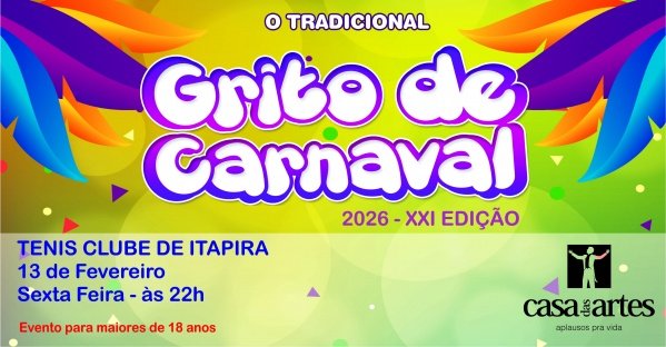 Imagem do evento GRITO DE CARNAVAL 2026