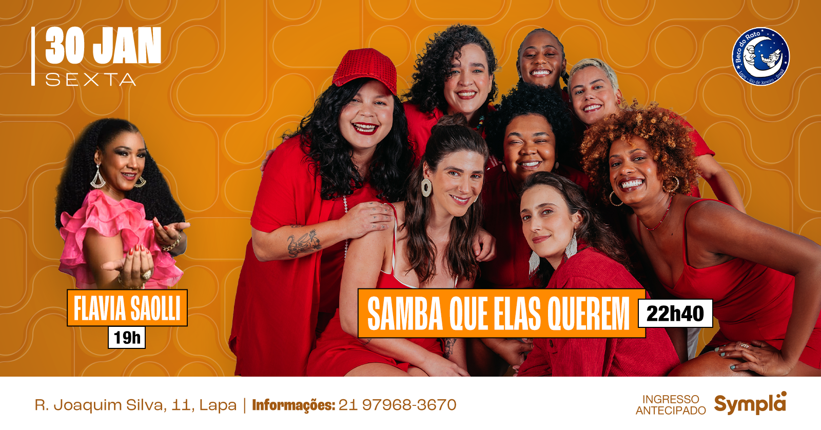 Samba que elas querem - Rio de Janeiro, RJ