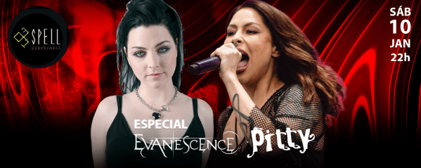 Imagem do evento SOBERBA TOCA EVANESCENCE + PITTY & MTV HITS 10/01
