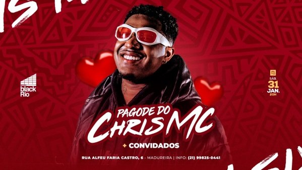 Imagem do evento PAGODE DO CHRIS MC - Edicão 2
