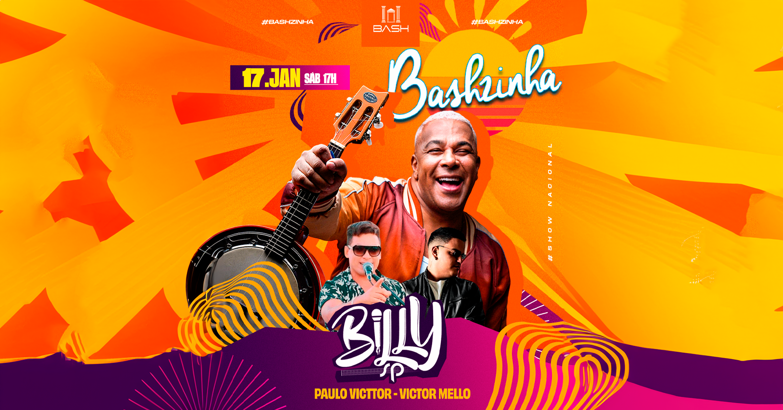 Bashzinha com Billy Sp - A Maior Edição! em Tietê