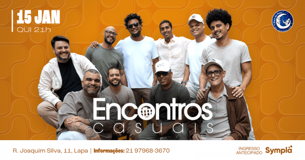 Imagem do evento ENCONTROS CASUAIS - 15/01