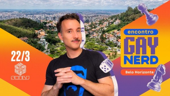 Imagem do evento 3o. Encontro do Gay Nerd em Belo Horizonte