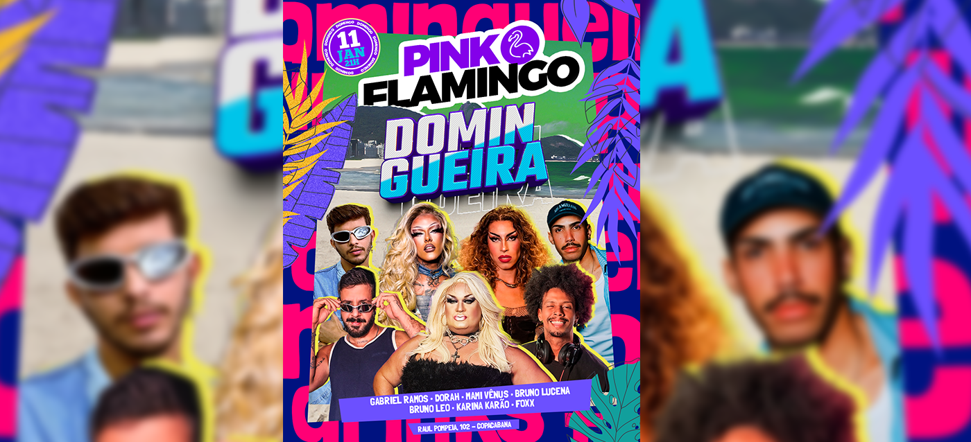 Pink Flamingo |Domingueira - 11 de Janeiro - 21h em Rio de Janeiro - Sympla