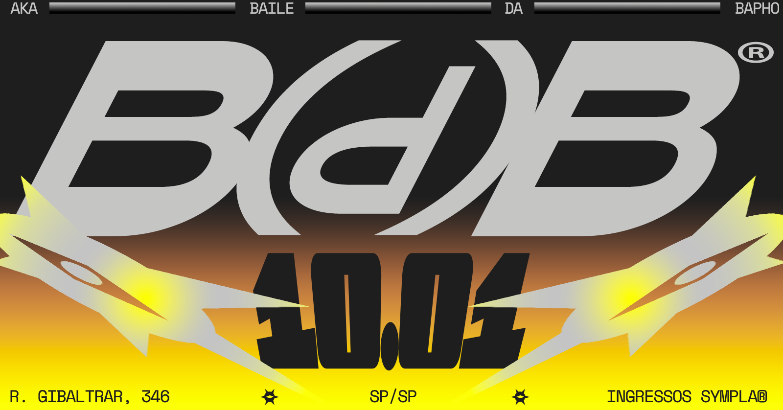 BAILE DA BAPHO 2026  - VIP STATION 10/01