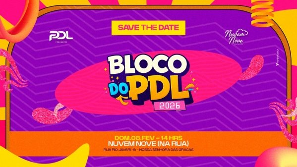 Imagem do evento BLOCO DO PDL 2026