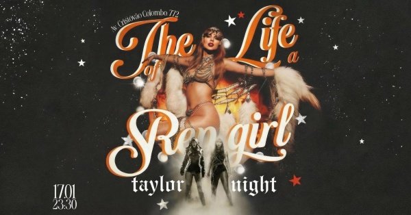 Imagem do evento TAYLOR NIGHT: The Life Of a Rep Girl - 70% Taylor Swift & 30% Universo Pop