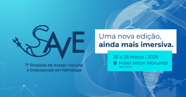Imagem do evento VII SAVE - Simpósio de Acesso Vascular e Endovascular em Nefrologia