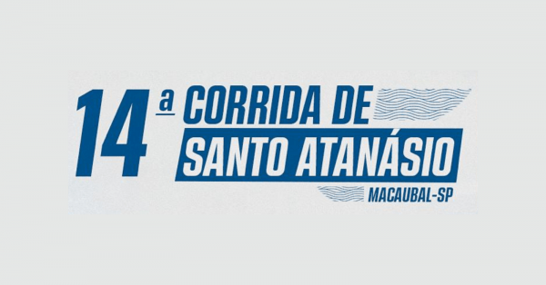 Imagem do evento 14ª CORRIDA DE SANTO ATANÁSIO - MACAUBAL-SP
