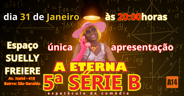 Imagem do evento A ETERNA 5ª SÉRIE B
