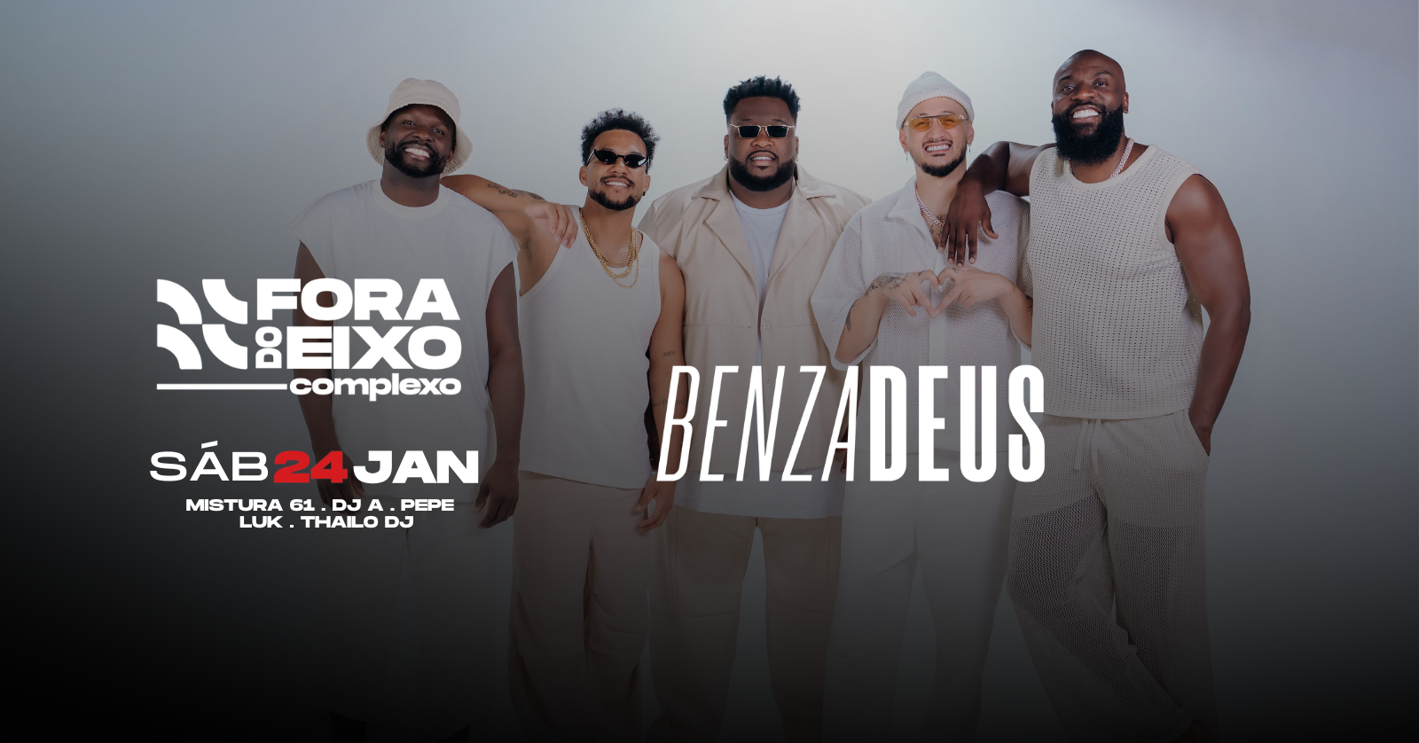 SÁBADO do CPX com BENZADEUS e MISTURA 61 (24/01) - Brasília, DF