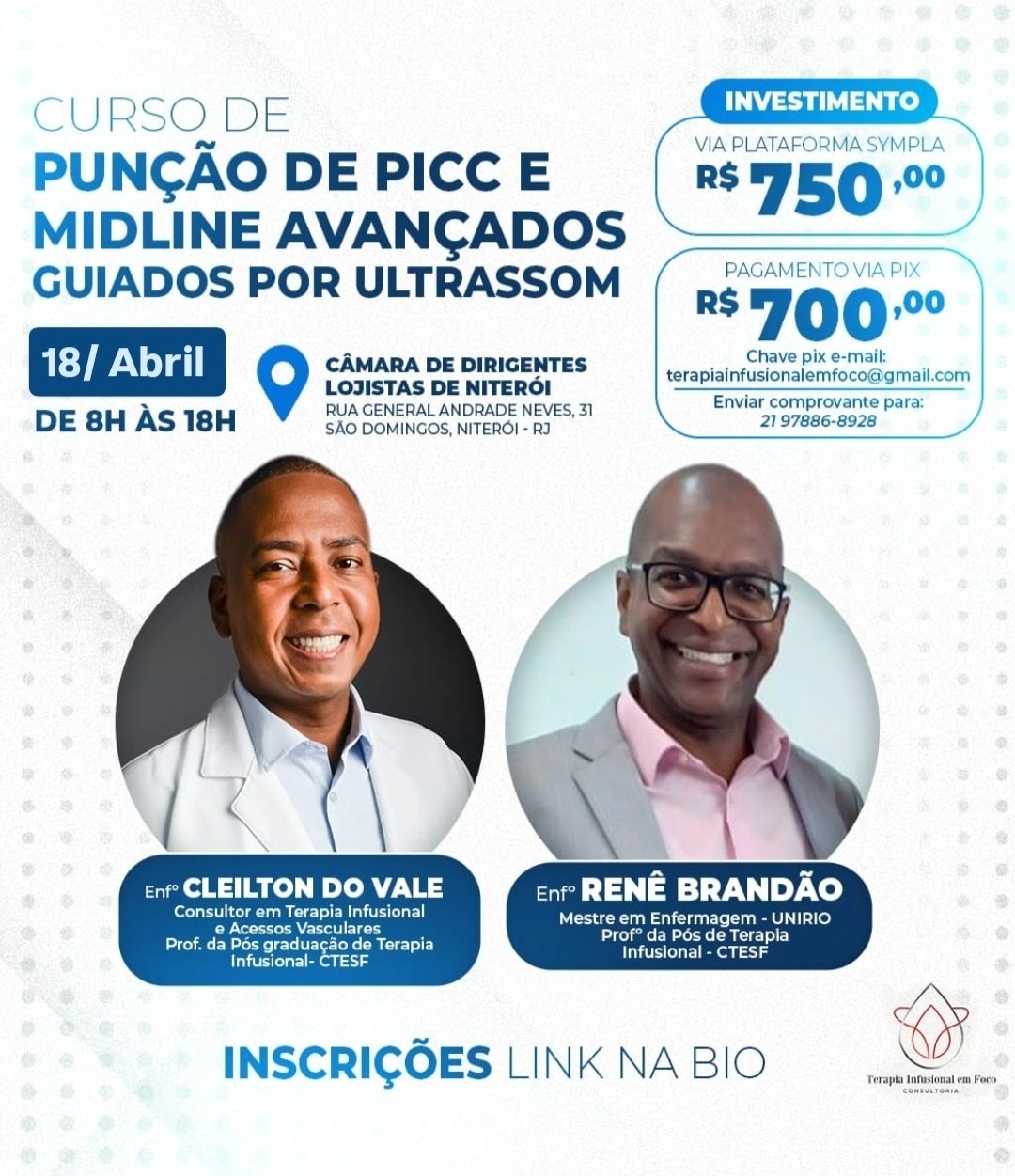 Curso de PICC E MIDLINE AVANÇADOS GUIADOS POR ULTRASSOM