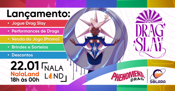 Imagem do evento Drag Slay - Lançamento Oficial