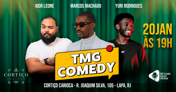 Imagem do evento TMG Comedy no Cortiço Carioca, Convida Marcos Machado