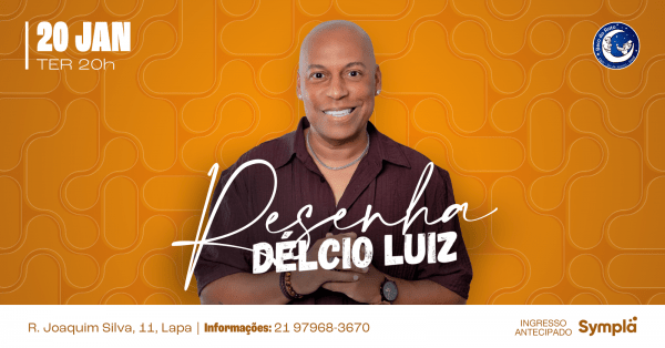 Imagem do evento Resenha Délcio Luiz no Beco do Rato 20/01/2026