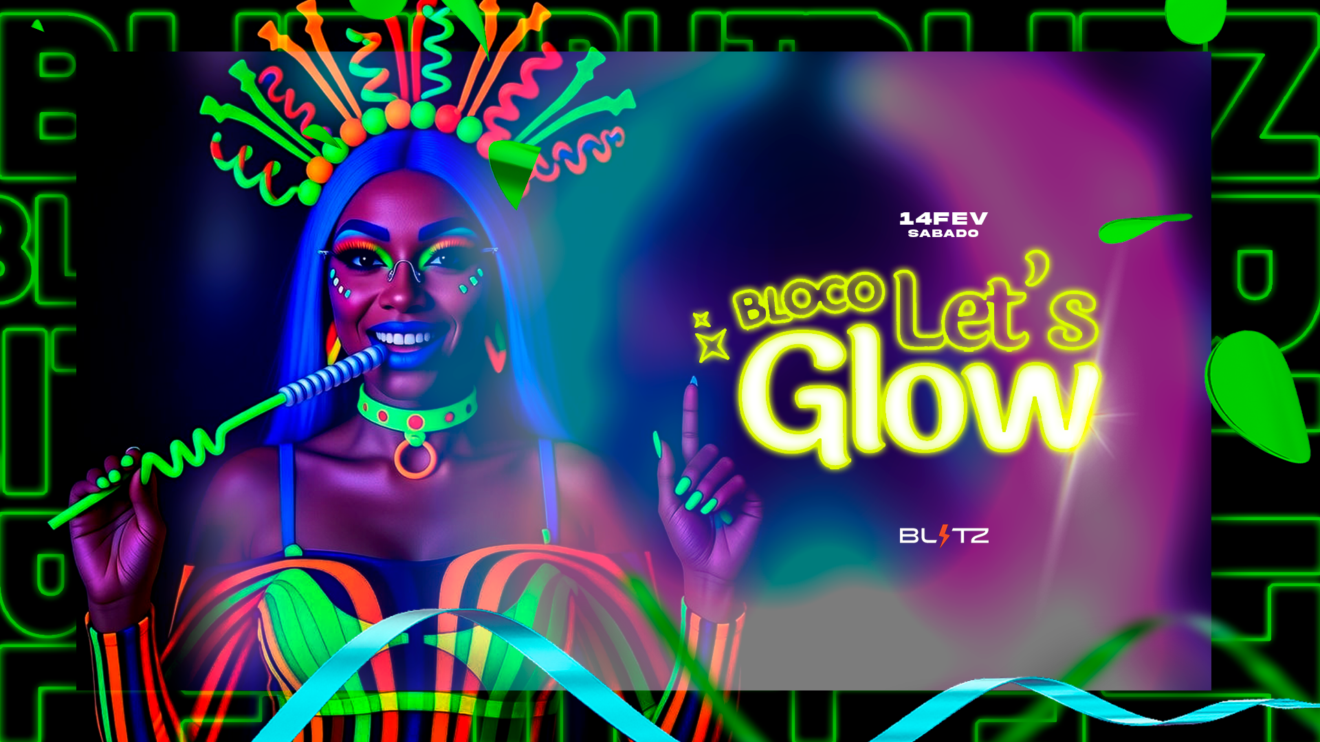 Bloco Let's Glow - Vem brilhar no Carnaval da Haus! - São Paulo, SP