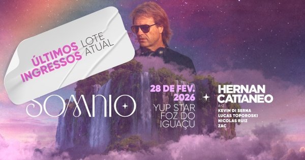 Imagem do evento Somnio w/ Hernan Cattaneo