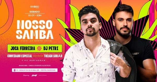 Imagem do evento NOSSO SAMBA - O samba do nosso jeito