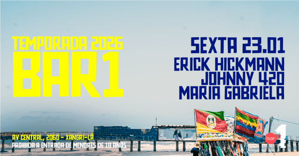Imagem do evento BAR 1 - SEXTA - 23/01/2026 