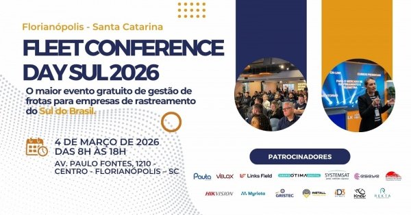 Imagem do evento FLEET CONFERENCE DAY - SUL - FLORIANÓPOLIS - SC