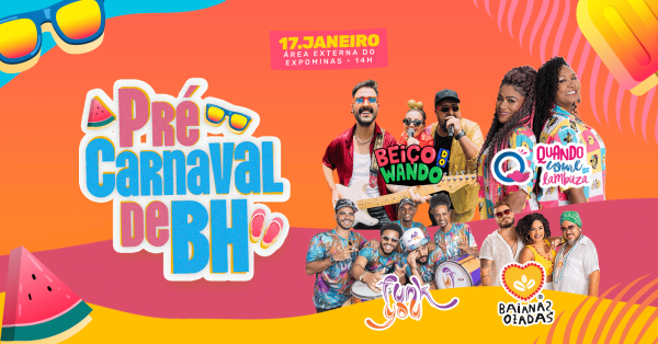 Imagem do evento PRÉ CARNAVAL DE BH - LOCAL INÉDITO