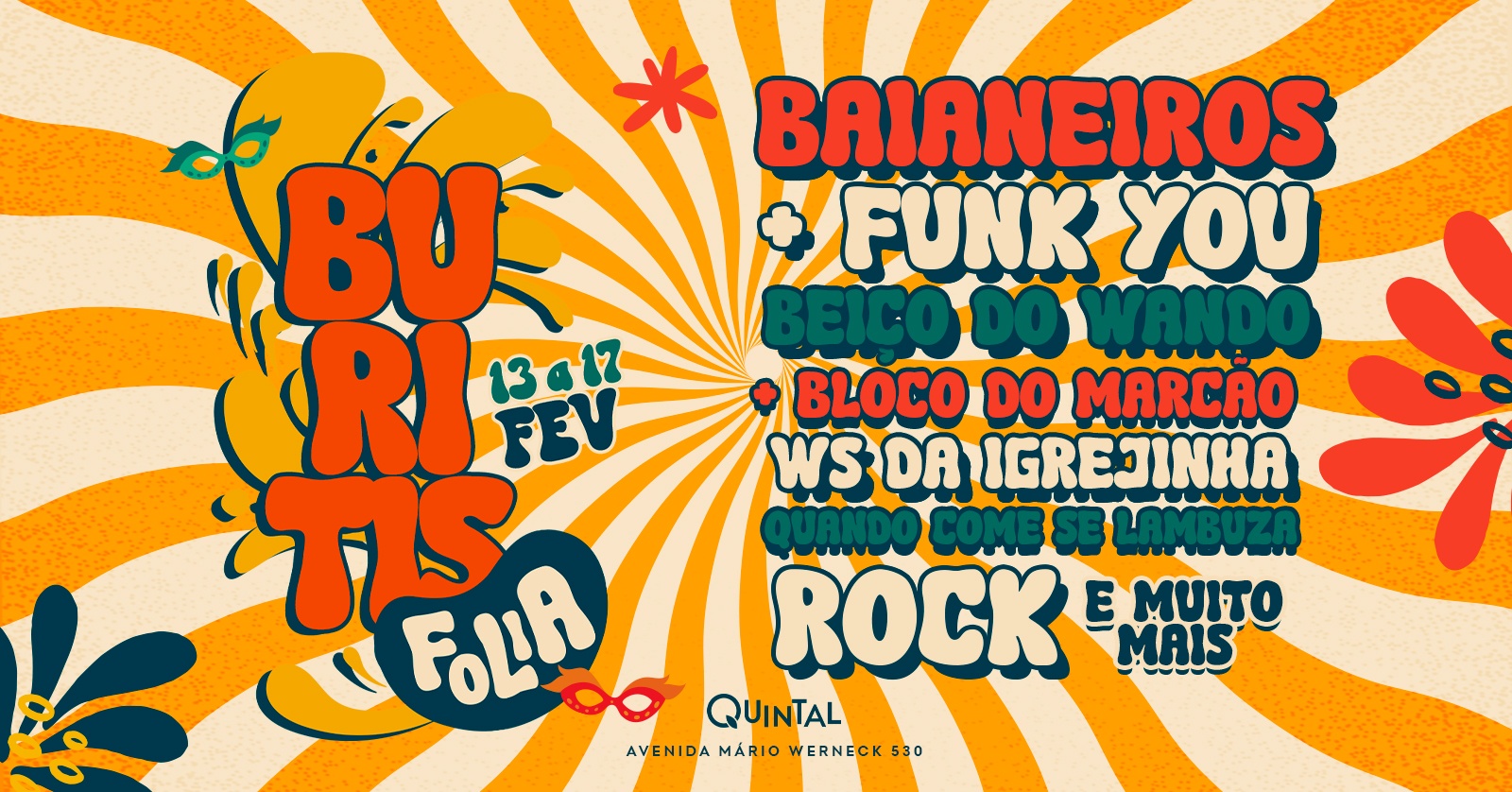 CARNAVAL BURITIS FOLIA 2026 - Belo Horizonte, MG