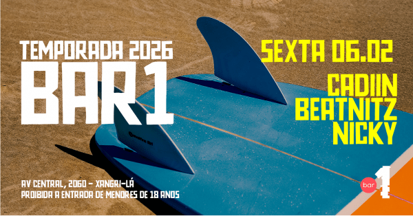 Imagem do evento BAR 1 - SEXTA - 06/02/2026