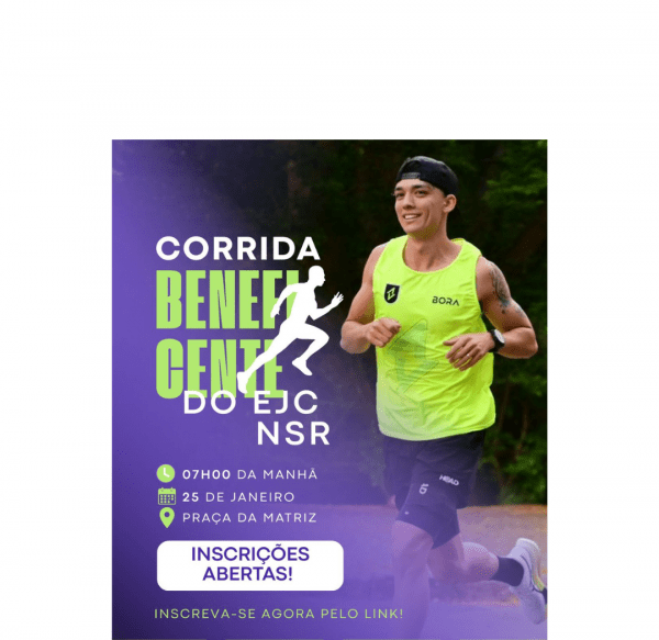 Imagem do evento I CORRIDA DE RUA DO EJC NOSSA SENHORA DO ROSÁRIO - CORRIDA BENEFICENTE