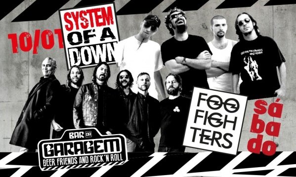 Imagem do evento SYSTEM OF A DOWN + FOO FIGHTERS