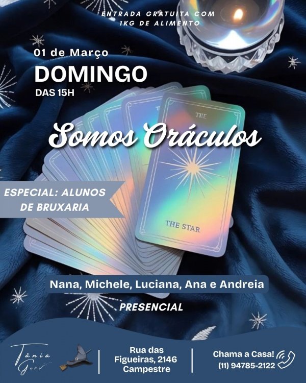 Imagem do evento Somos Oráculos